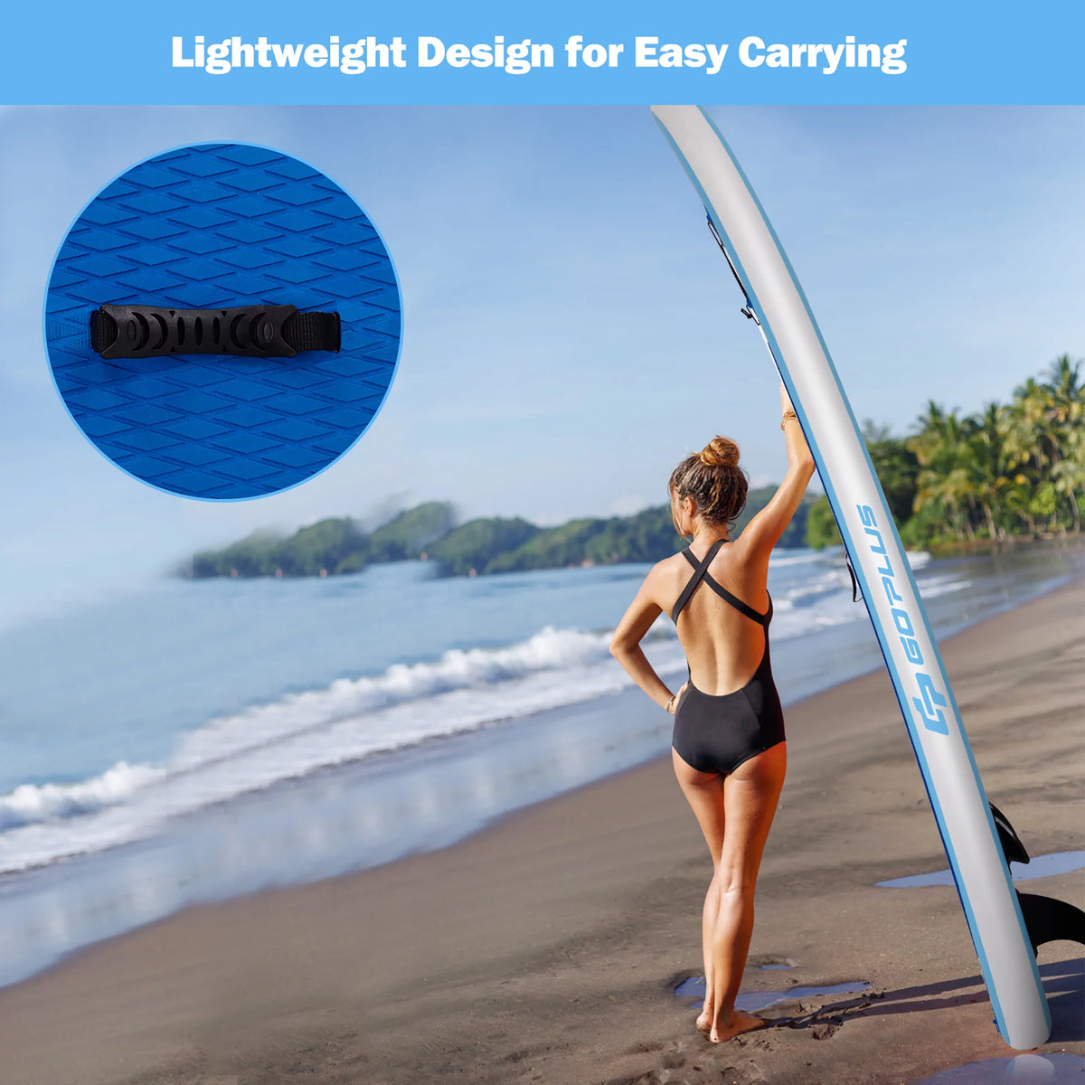 10' Inflatable Stand Up Paddle Board G96423