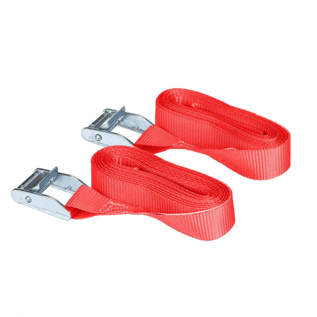 10' x 1 Cam Buckle Lashing Strap Tie Down, 2 Pack R547