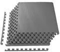 1/2 In. Extra Thick EVA Foam Interlocking Exercise Mat, 24 Square Feet Y910429