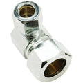 1/2 inch Compression by 3/8 inch OD Angle Connectors, Pack of 2 F786897