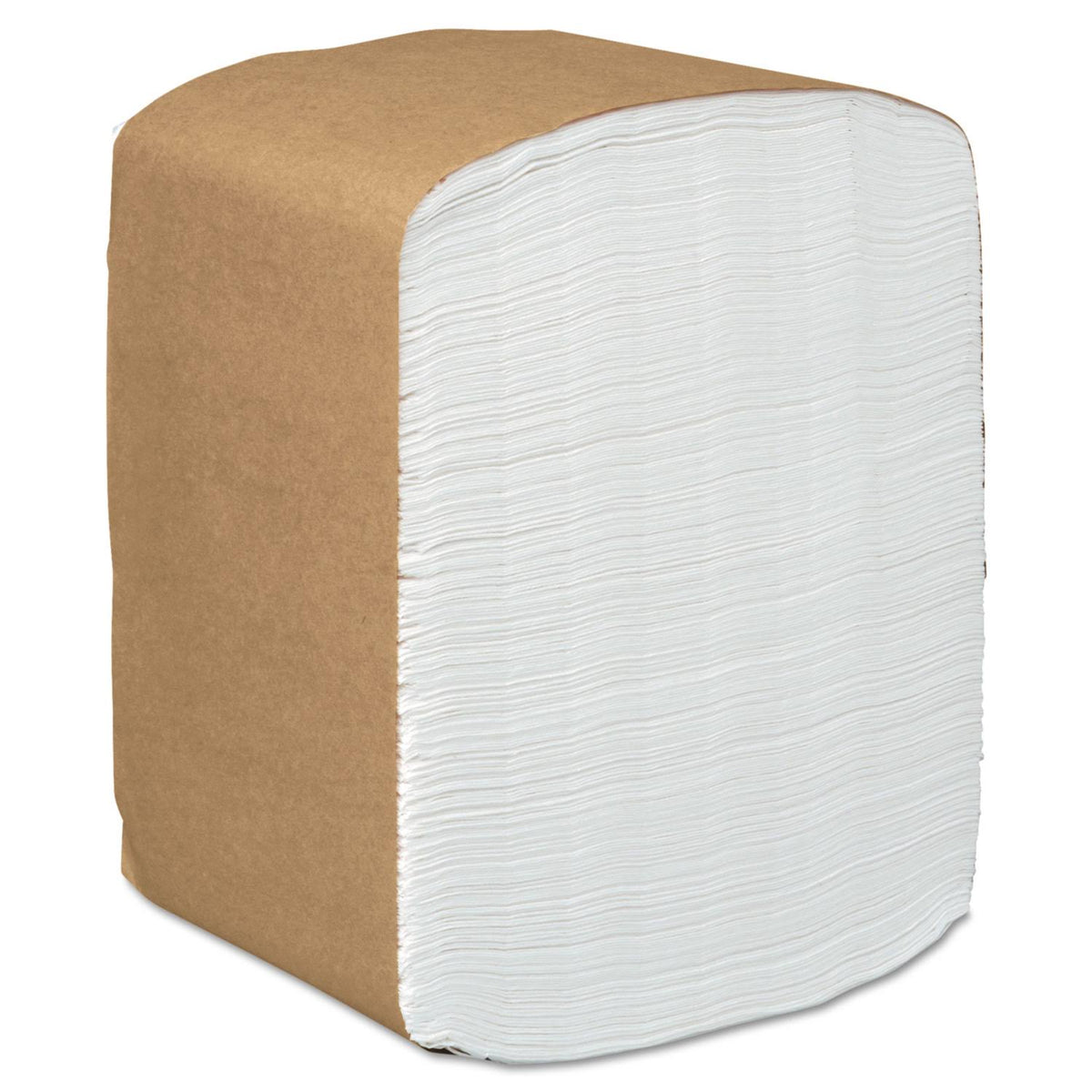 1-Ply White Dispenser Napkins, 250/Pack, 24 Packs/Carton Q7649