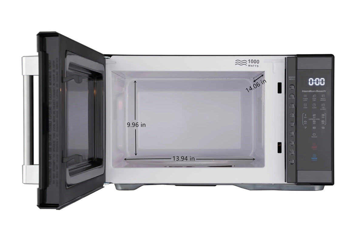 1.1 cu ft Stainless Steel Countertop Microwave Oven W636089
