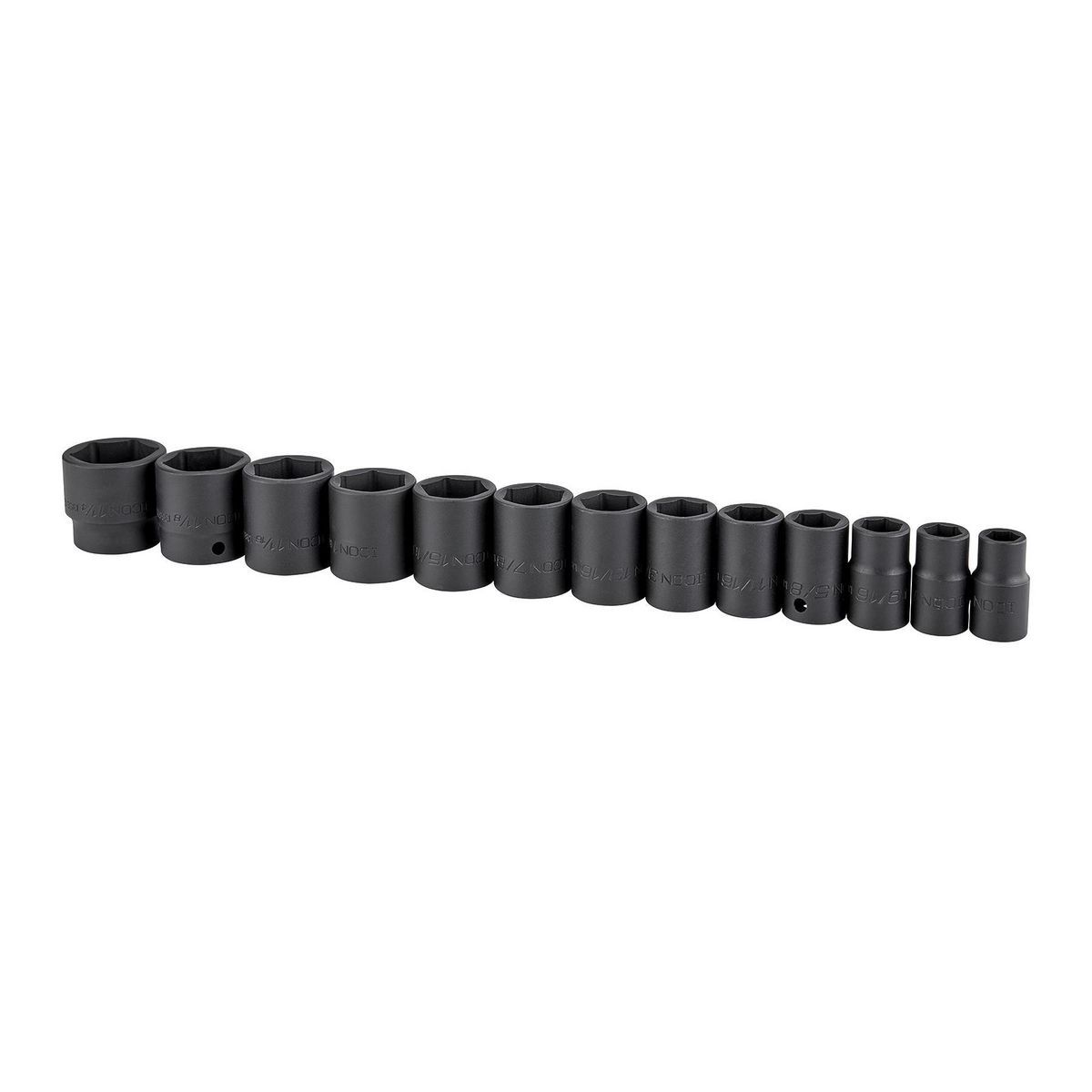 1/2 in. Drive SAE Impact Socket Set, 13-Piece O60066