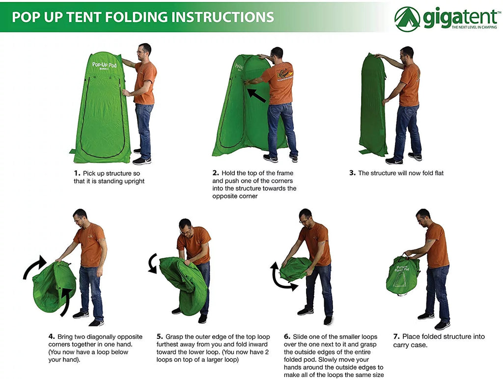 1-Person Pop-up Privacy Tent E630