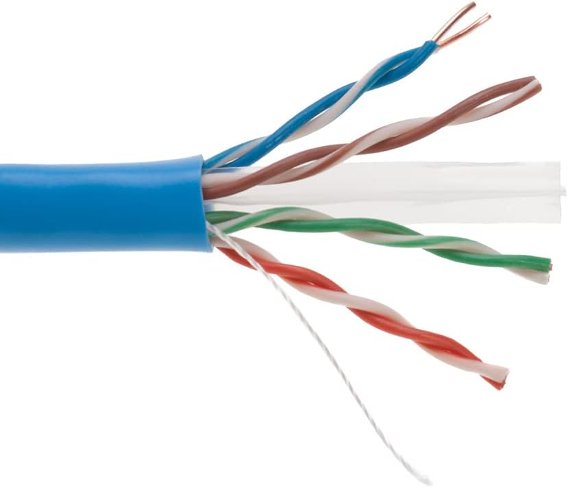 1000ft CAT6 UTP 23AWG RJ45 Ethernet Cable White M76780