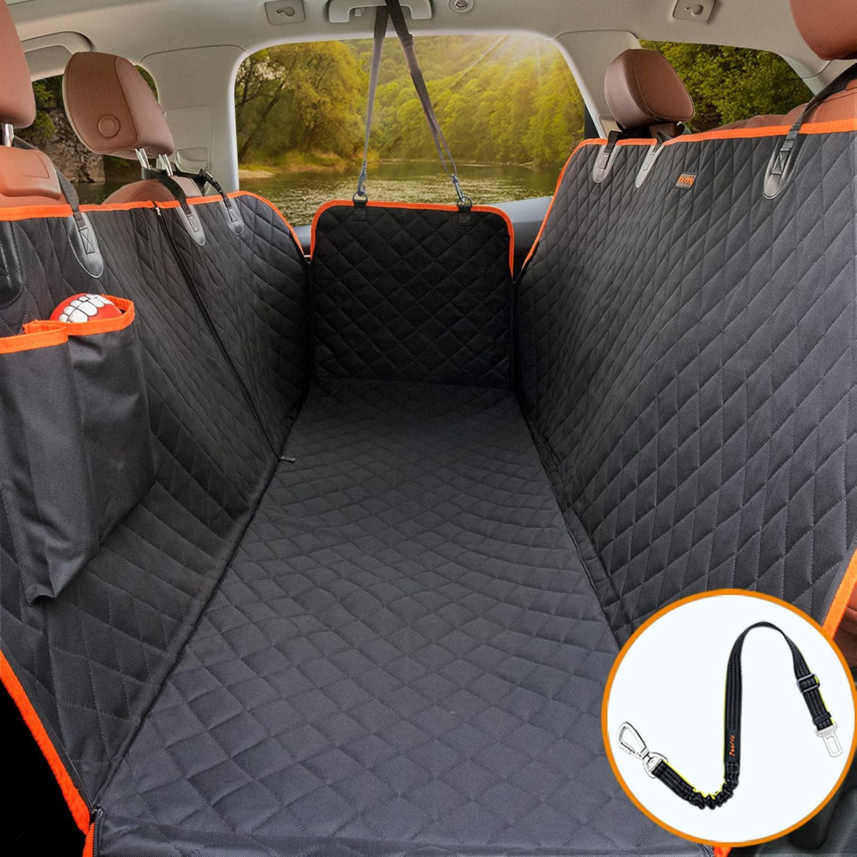 100% Waterproof Dog Car Seat Cover N871