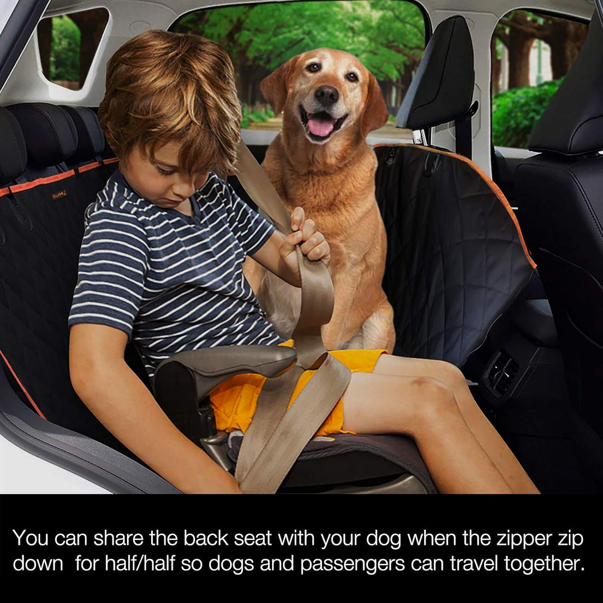 100% Waterproof Dog Car Seat Cover N871