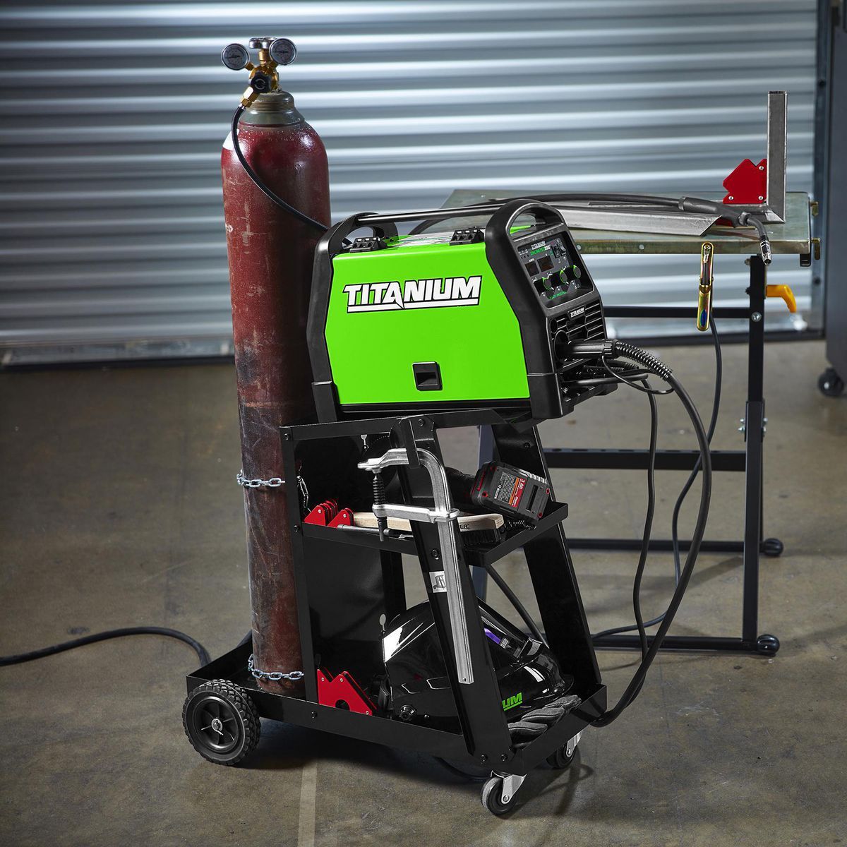100 lb. Capacity Welding Cart K2874