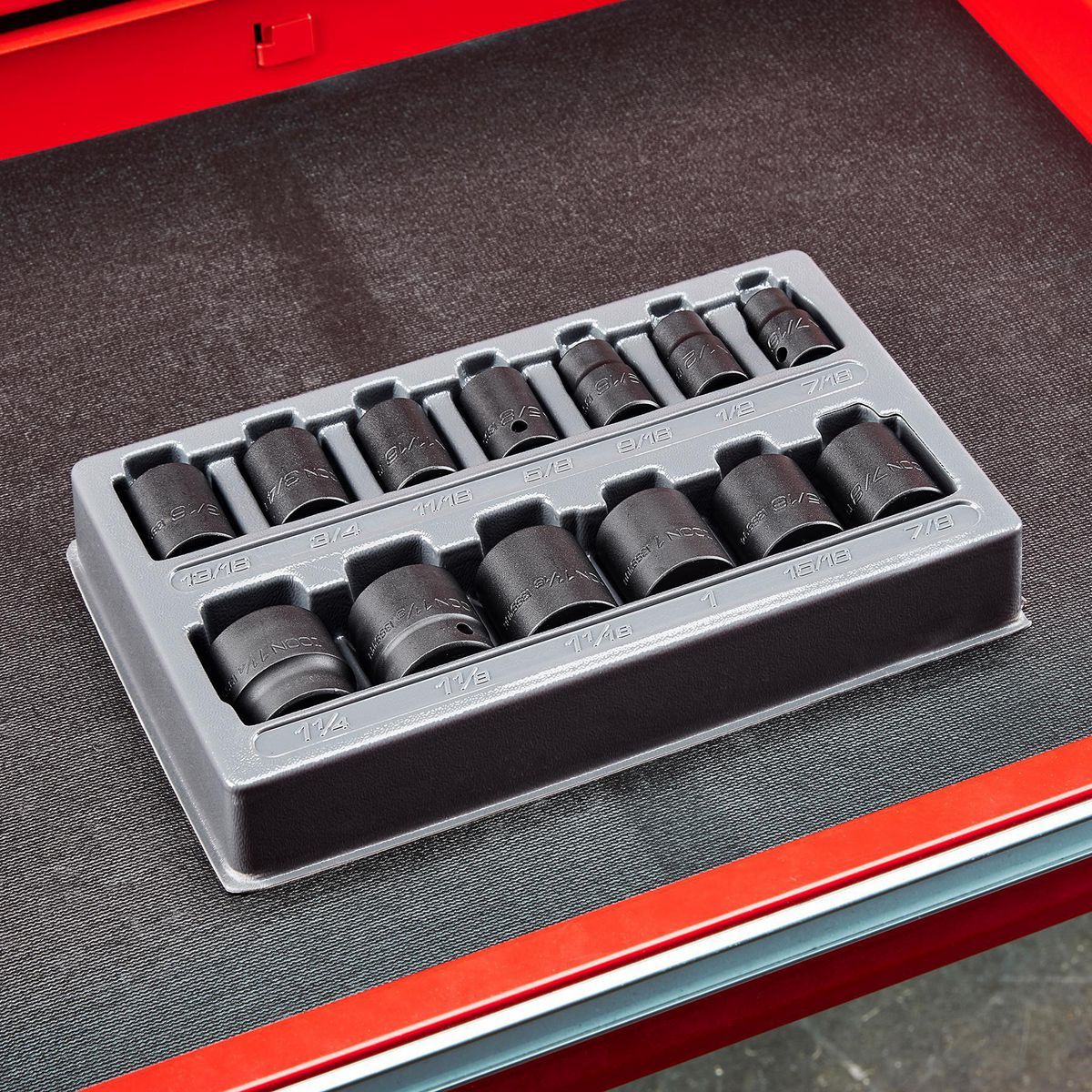 1/2 in. Drive SAE Impact Socket Set, 13-Piece O60066